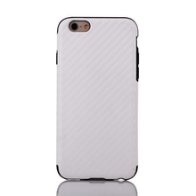 TPU PU New Soft Carbon Fiber Skin Back Mobile Phone Accessories Cover Case for Apple 5