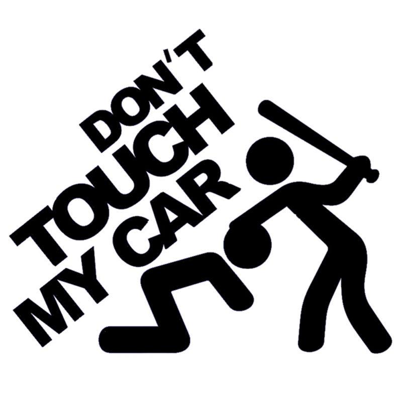 Buy Dont Touch My Car Funny Vinyl Decal Jdm Dub Euro For Car Rear 8823