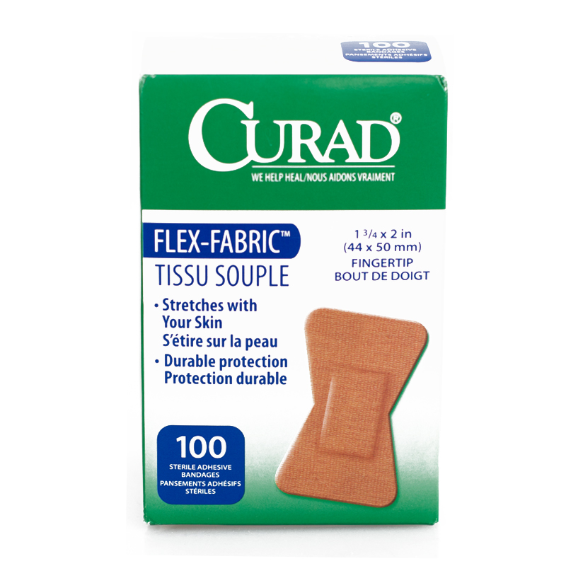 Free Shipping 100PCs 4.5cmX5cm Latex Free Flexible Fabric Adhesive