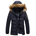 2016 Korean version of cultivating cotton men s winter coat long section of thick warm jacket