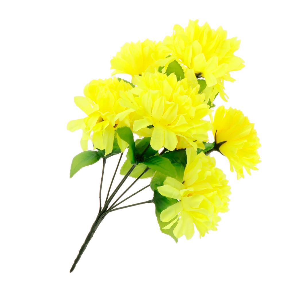 Artificial Silk Chrysanthemum Flower Bouquet Simulation Flowers