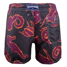 2015 100 vilebrequin men s waterproof board shorts casual wine red beach shorts M L XL
