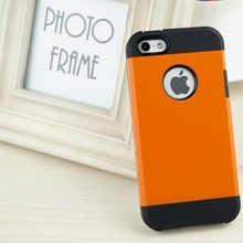 Brand Logo Tough Shell Armor Case For iPhone 4 4s Luxury Dual Layer Slim Hard PC