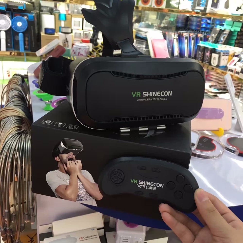 Shinecon II Headset Plastic Virtual Reality Smart Glasses Glasses Google Cardbo