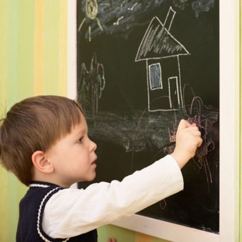 45x200cm Or 60x200cm Vinyl Chalkboard Wall Stickers Removable BlackboardGreenboardWhiteboard Great Gift for Kids (36)