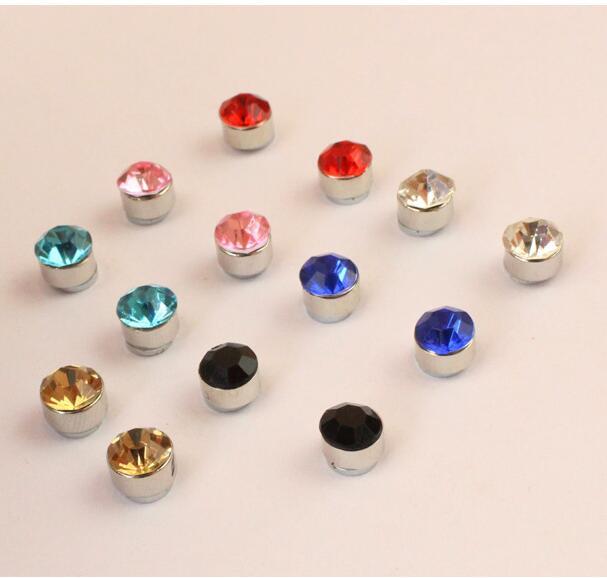 Magnetic Earrings 4mm No Hole Round Crystal Magnet Magnetic Earrings 4mm No Hole Round Crystal Magnet For Women Men Punk C82