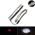 HGHomeart LED flashlight with charger lanterna rechargeable laser Tungsten wire smoke keychain portable outdoor camping lamp