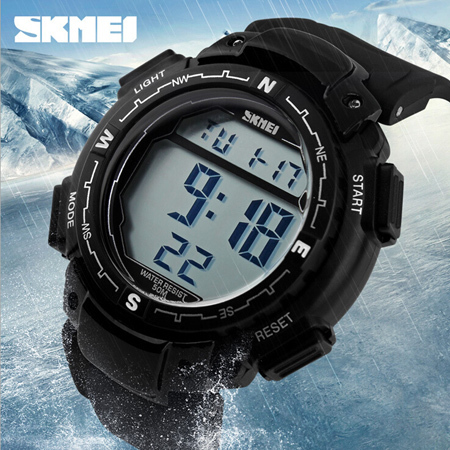 Reloj Hombre Outdoor Men Digital Sports Watches Men Army Military Watch Fitness LED Electronic Multifunctional Wristwatches