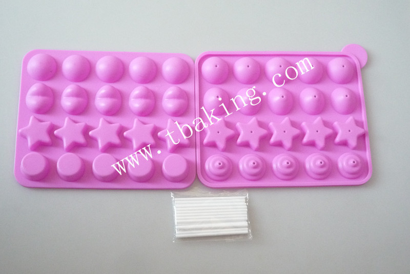 Cake Pop Silicone Mould Set Cake Pop Silicone Mould Set