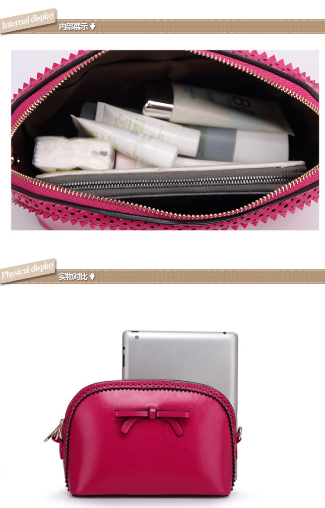 2015 Real Totes Unisex Bow Solid Bags Scarlett Ning Brand Handbag