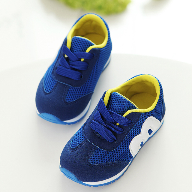 Осень горячая продажа детский M shoes алфавит сетки случайные кроссовки дети shoes спорт non-slip мода кроссовки девочки мальчики 21-30