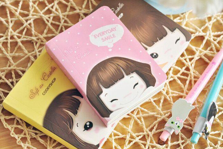 cookie girl mini diary