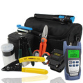 18 In 1 FTTH Fiber Optic Splice Tool Kit with Optical Power Meter and 10MW Visual