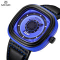 MEGIR Men Waterproof Auto Date Multifunction Casual Watch Unique 3D Engraved Dial Military Sport Hot Sale