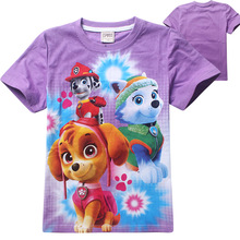 Summer Girls T Shirts 100% Cotton Children Kids Baby Boys Girls Tops T-shirt Tees t shirt Clothings Cartoon Tops Tees