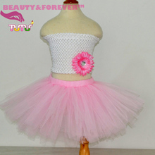 Tulle baby pink girls tutu fluffy tutu skirt girl 1 T – 8 years old