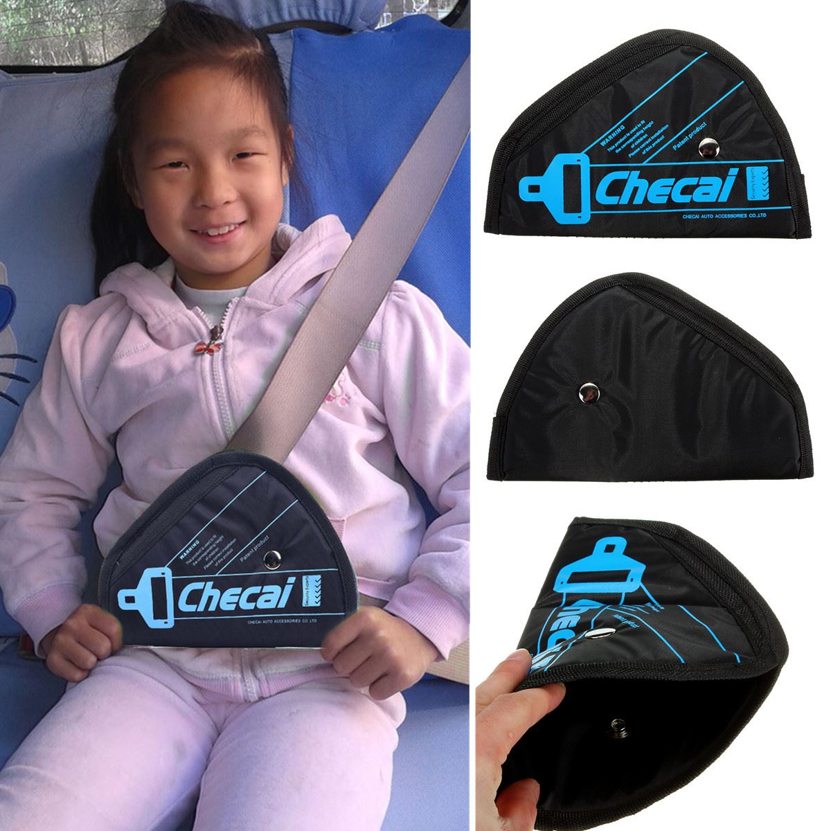 Modern Design Black Secured Beauty Fit Child Adult Parts Protecting Adjuster Toddlers Car Safety Seat Belt