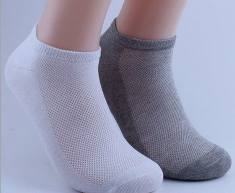 1 pair 2 pieces Quality Summer Ankle Mesh Breathable Cotton Men Women Sport Socks