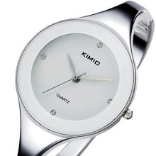 Band KIMIO Women Stainless Steel Strap Watch Women Dress Watches Fashion Ladies Diamond Elegant quartz bracelet