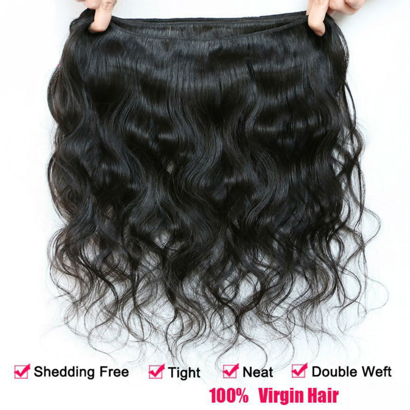 100 Unprocessed Raw Virgin Indian Wavy Hair 4 Bundles Remy Wet