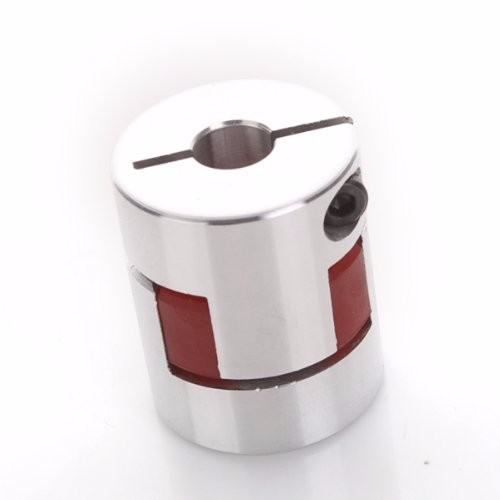 Description Picture 2 of itemShaft Size= 8mm*10mm Jaw Flexible Coupling Plum Coupler Diameter=25mm Length=30mm 8mm To 10mm 3D Printer Parts CNC parts