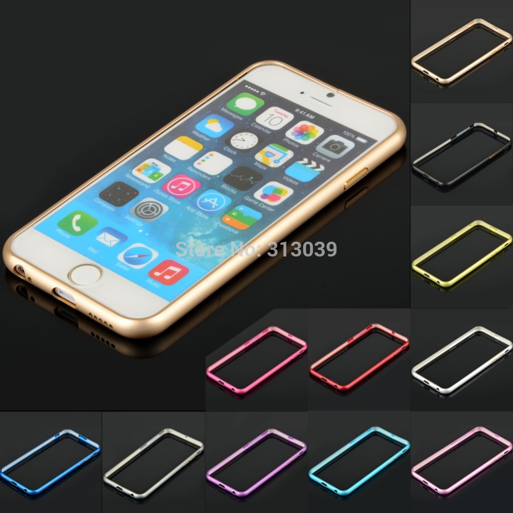 Image of 2016 Hot 4.7" Ultra Thin Aluminum Metal Bumper Case Frame Cover For iPhone 6 CN168 P0.34