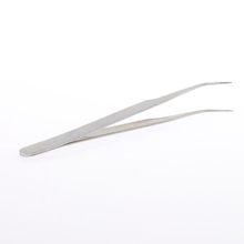 IMC Wholesale  Anti-static Tweezer MaIntenance Tool Curved PoInted StaInless Steel