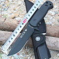 2 Options BUCK Camping Fixed Knives 420 Blade 58HRC Outdoor Survival Hunting Knife Hand Tool Nylon