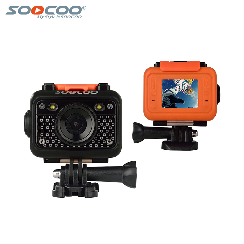 SOOCOO S60 Wi-Fi     1050    60   1080 P Full HD   DV + MicroSD/TFcard