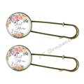 2016 New Fashion Jewelry Accessories Summer Girl Brooch For Beautiful Vintage Scarf Crystal rose glass Brooches