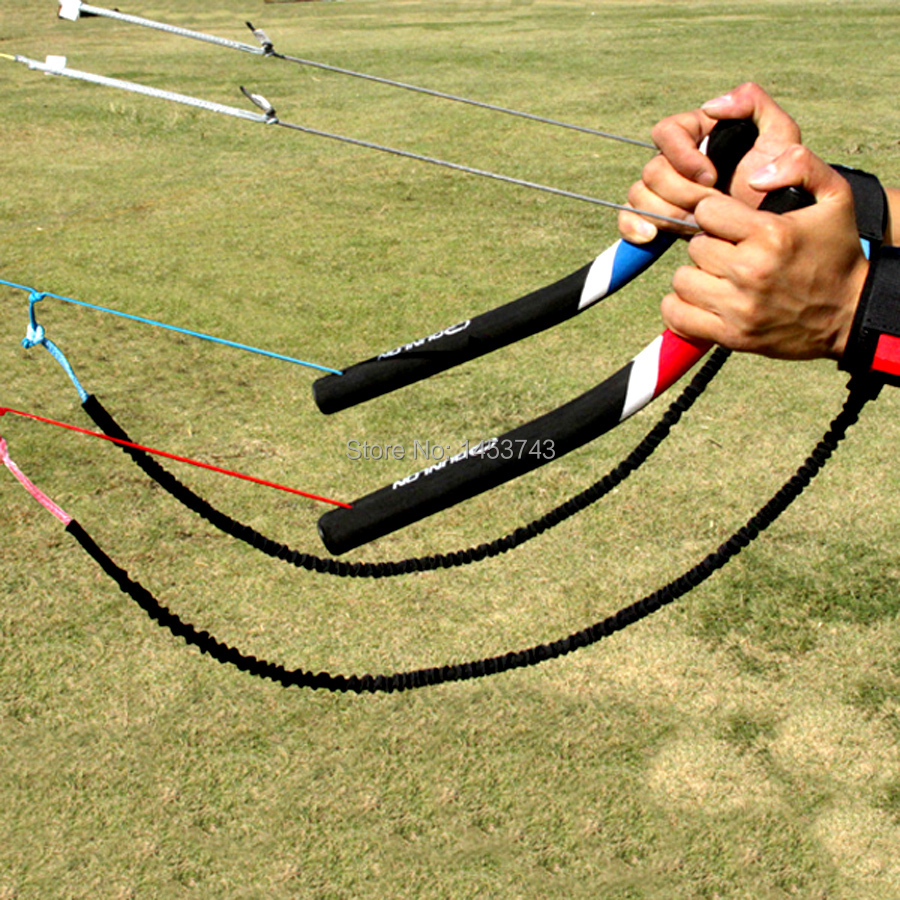 40cm Quad Line Kite Handles For Power Stunt Kite Safety Landboarding
