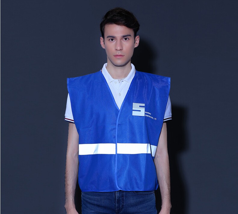 Blue Reflective Safety Vests Reflective Jacket High Visibility Jacket Cycling Reflective Vest Working Clothes Provides10