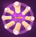 8 style Real Feel Silicone Baby Pussy Masturbation Cup Masturbatory CUP Sex Products Adult Sex Toys