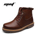 Men snow boots Super Warm Men s Outdoor Winter Shoes Lace Up Warm Plush Fur Winter