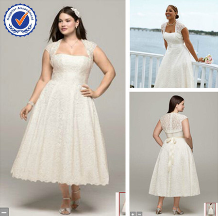 Plus Size Tea Length Wedding Gowns With Sleeves 10 Chi Chi London