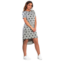 Women Bodycon Printed Short Sleeve Bandage Dress Party Mini Dresses Plus Size Women s Clothing
