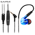 GLAUPSUS SG W1 Pro In Ear Stereo Earphones HIFI Deep Bass Earphone Sport Waterproof Earbuds With