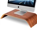 2016 Hot Sale Universal Fashion Desktop Computer Monitor Heighten Wooden Stand Dock Holder Display Bracket for