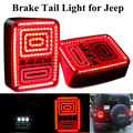 2016 Newest LED Taillights Red Yellow led Brake Tail Light Rear Signal Reverse Lamps for Jeep