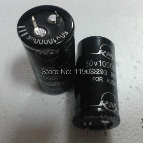 Aluminum electrolytic capacitor  10000UF  50V  25*60   25MM*60MM   Integrated circuit   New and original import capacitor