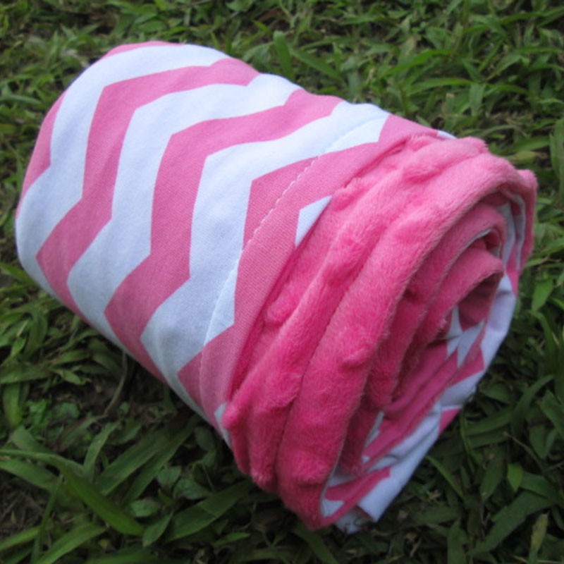 chevron baby blankets 2