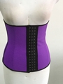 new instyles walson Womens boned Corset 3 Hooks Latex Rubber Sports Waist Training Cincher New 3