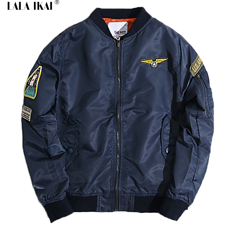 2015 Men Thick Hip Hop Jacket Swag MA1 Bomber Jacket Windbreaker Coat Men Famous Brand Mens Jackets And Coats SMC0192-4.5