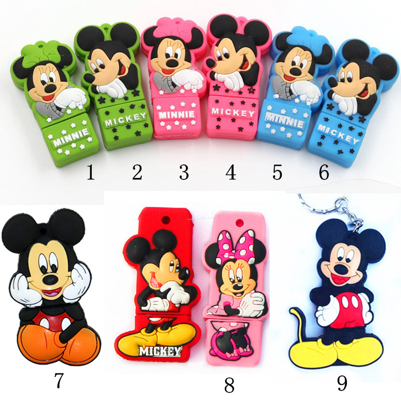capacity pendrives 16gb mickey minnie usb flash drive 8gb usb stick 64gb usb flash disk capacity pendrives 16gb mickey minnie usb flash drive 8gb usb stick 64gb usb flash disk