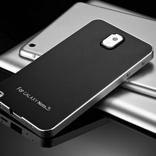 Note3 Luxury Aluminum Case For Samsung Galaxy Note 3 III N9000 Phone Bag Metal Battery Housing
