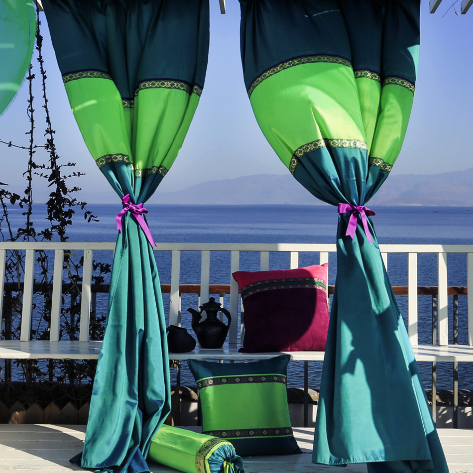 Vergelijk prijzen op taffeta curtains online winkelen / kopen ... Wand design benzine