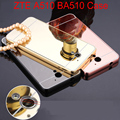2016 Luxury Fitted Case Aluminum Frame PC Back Cover For ZTE Blade A510 BA510 Case Cover