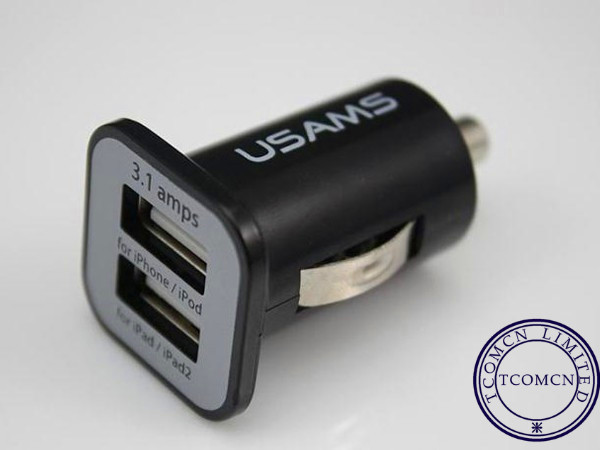 Universal 5 V 3.1A   USB     iPhone4 4S  iPAD  smart 