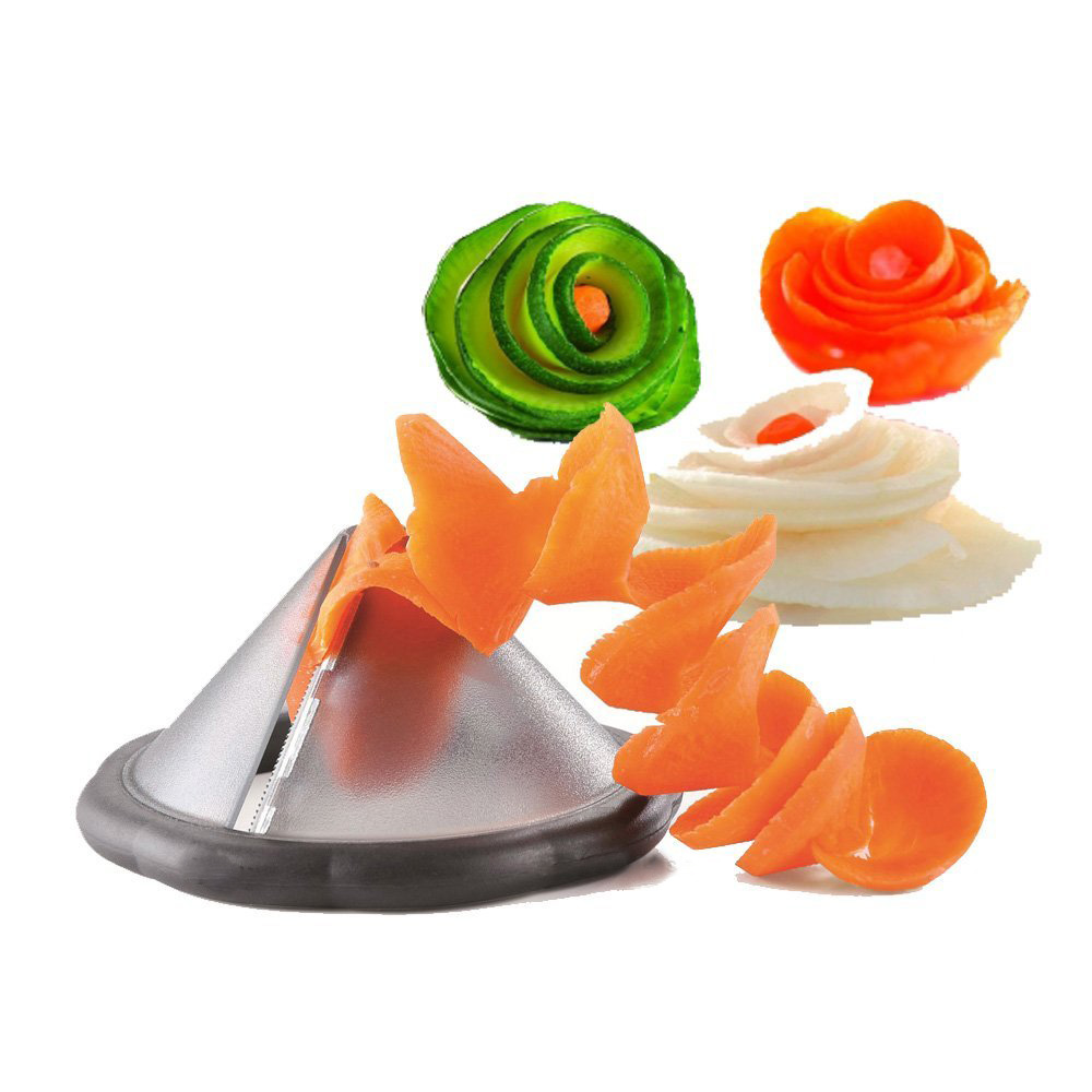 Image of creative kitchen gadgets vegetable spiralizer slicer tool/ kitchen accessories cooking tools/accesorios de cocina