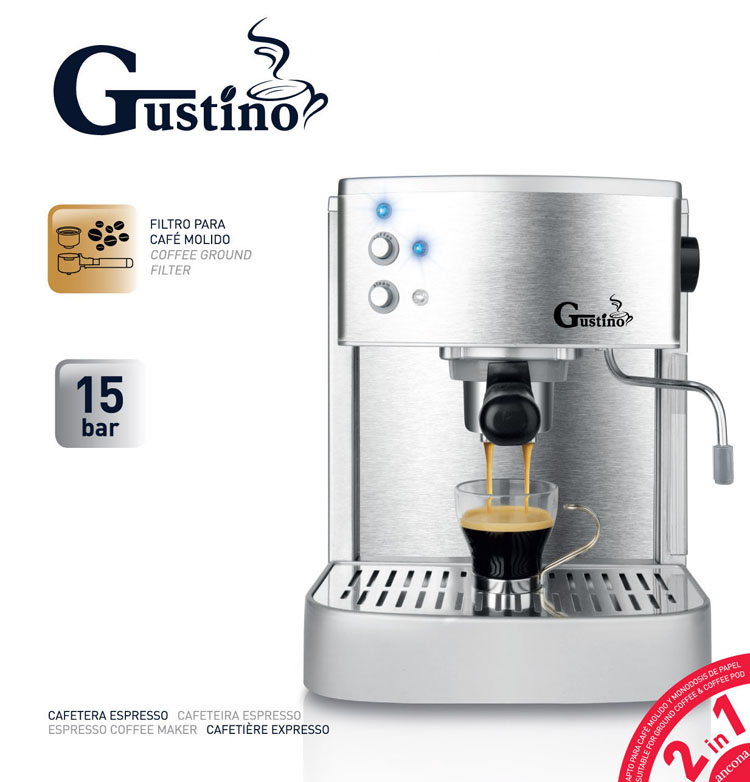 Gustino gs600 household steam coffee machine pump espresso coffee fancy coffee machine-inCoffee ...
